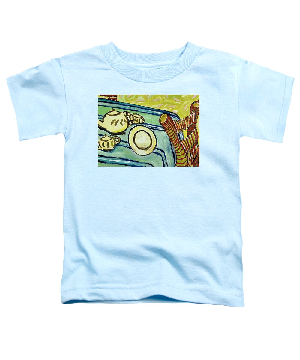 4'O Clock Tea - Toddler T-Shirt | Gretchen Langner Art