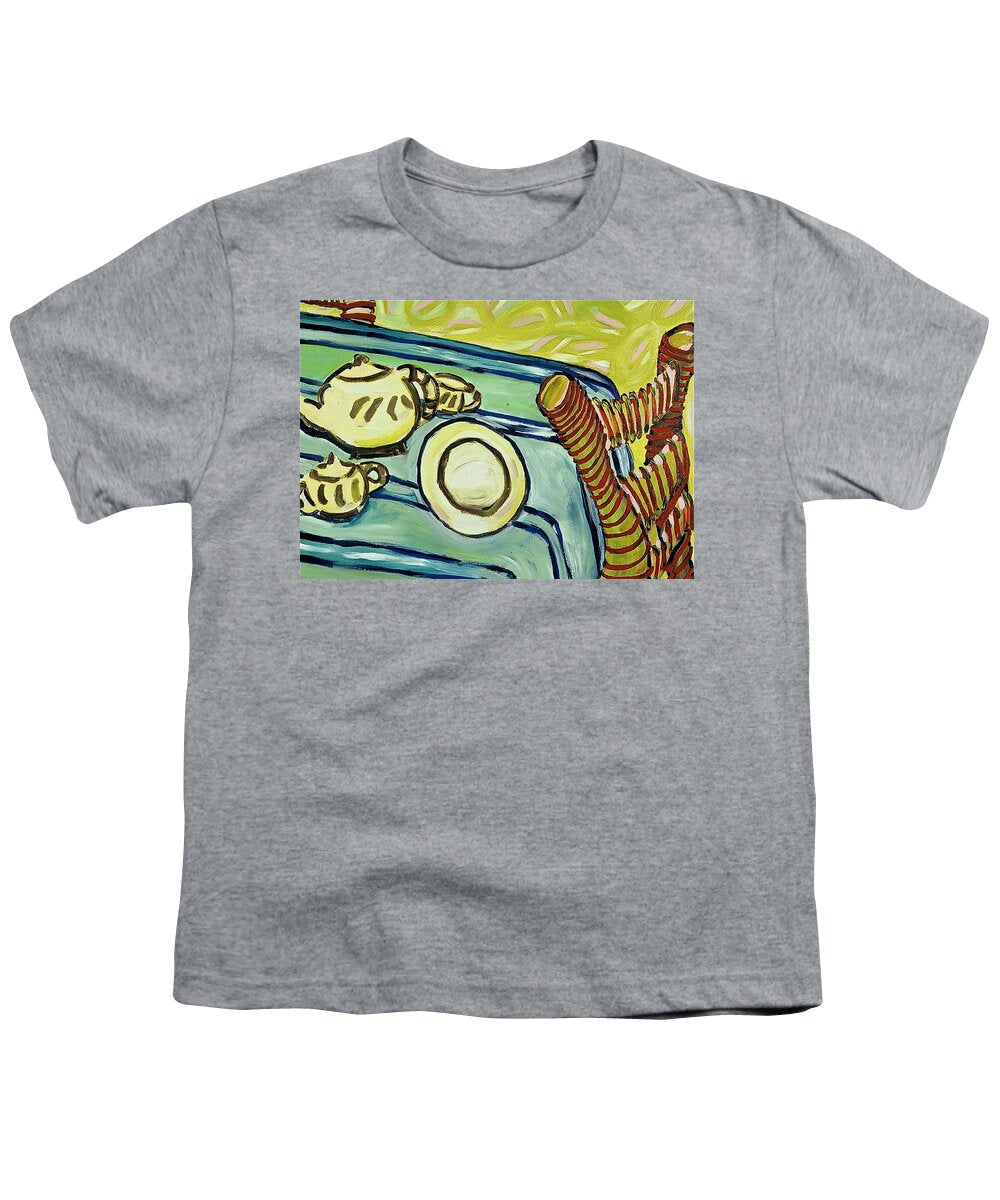 4'O Clock Tea - Youth T-Shirt | Gretchen Langner Art