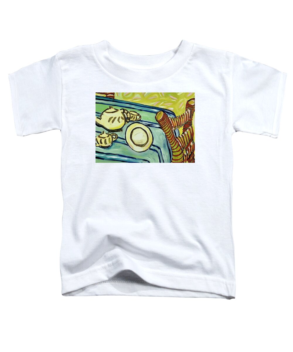 4'O Clock Tea - Toddler T-Shirt | Gretchen Langner Art