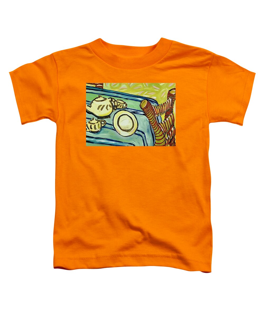 4'O Clock Tea - Toddler T-Shirt | Gretchen Langner Art