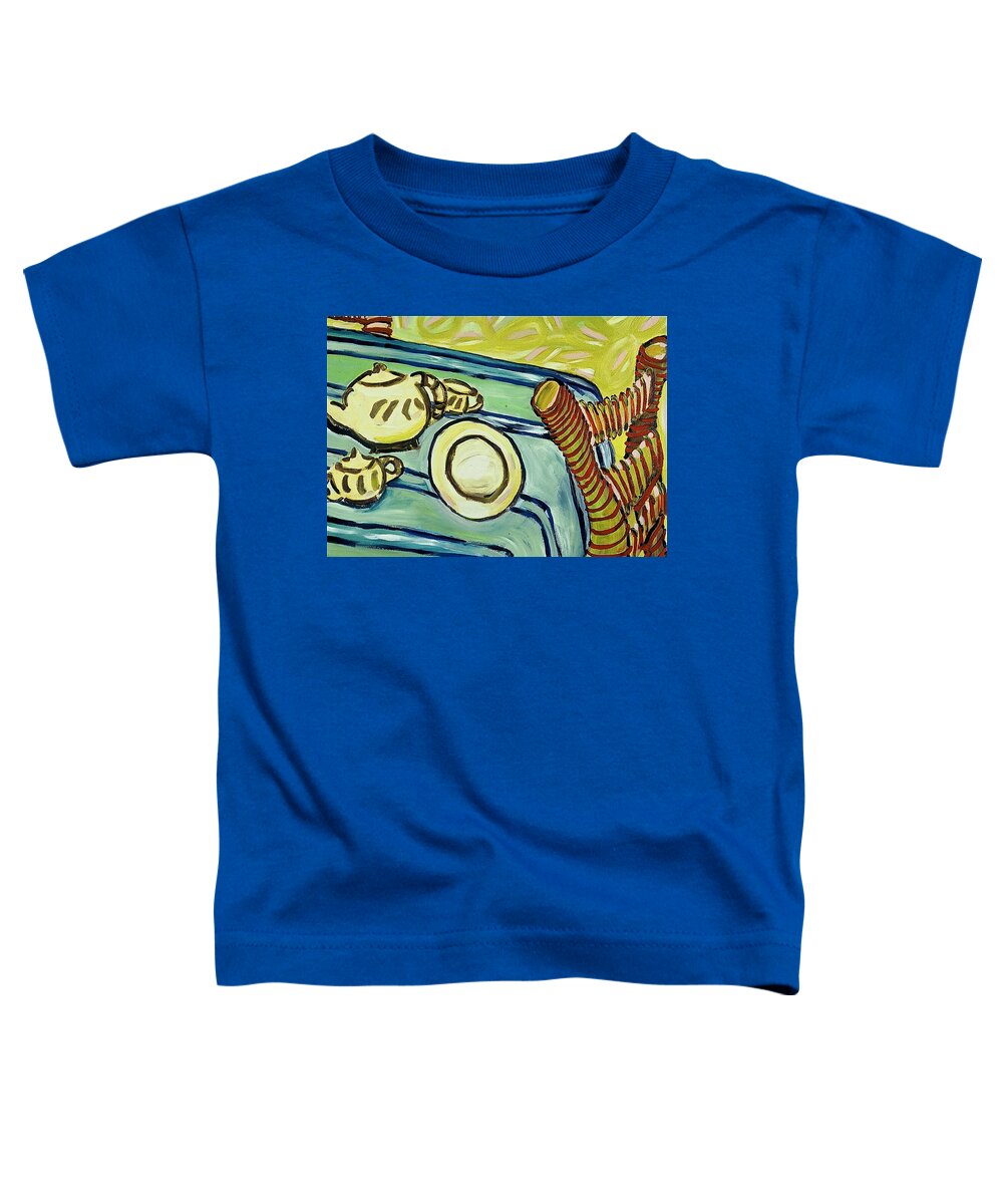 4'O Clock Tea - Toddler T-Shirt | Gretchen Langner Art