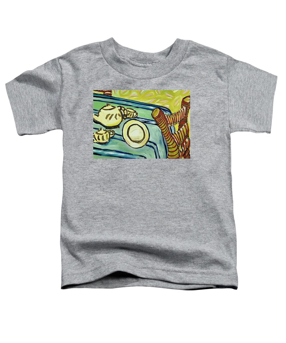 4'O Clock Tea - Toddler T-Shirt | Gretchen Langner Art