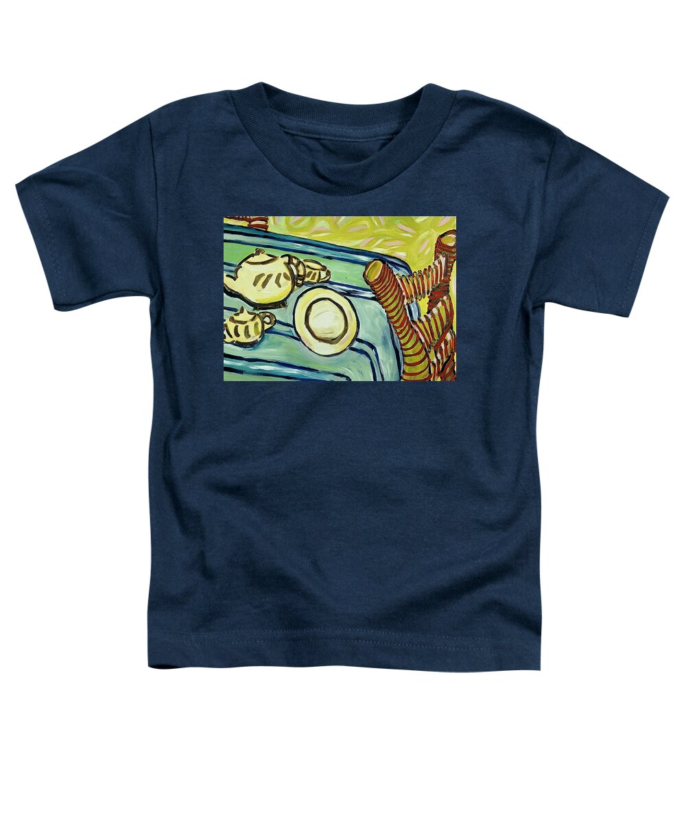 4'O Clock Tea - Toddler T-Shirt | Gretchen Langner Art