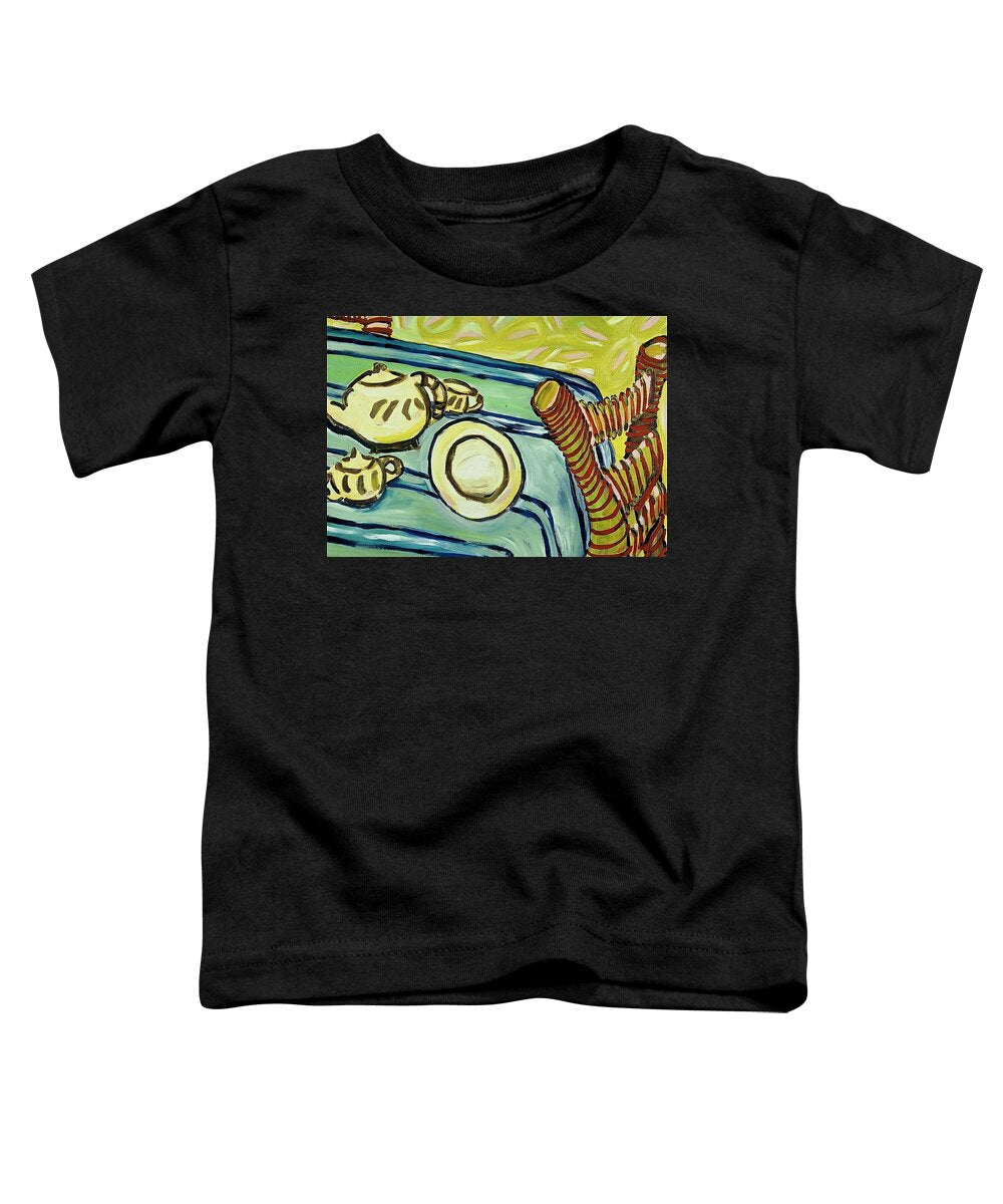 4'O Clock Tea - Toddler T-Shirt | Gretchen Langner Art