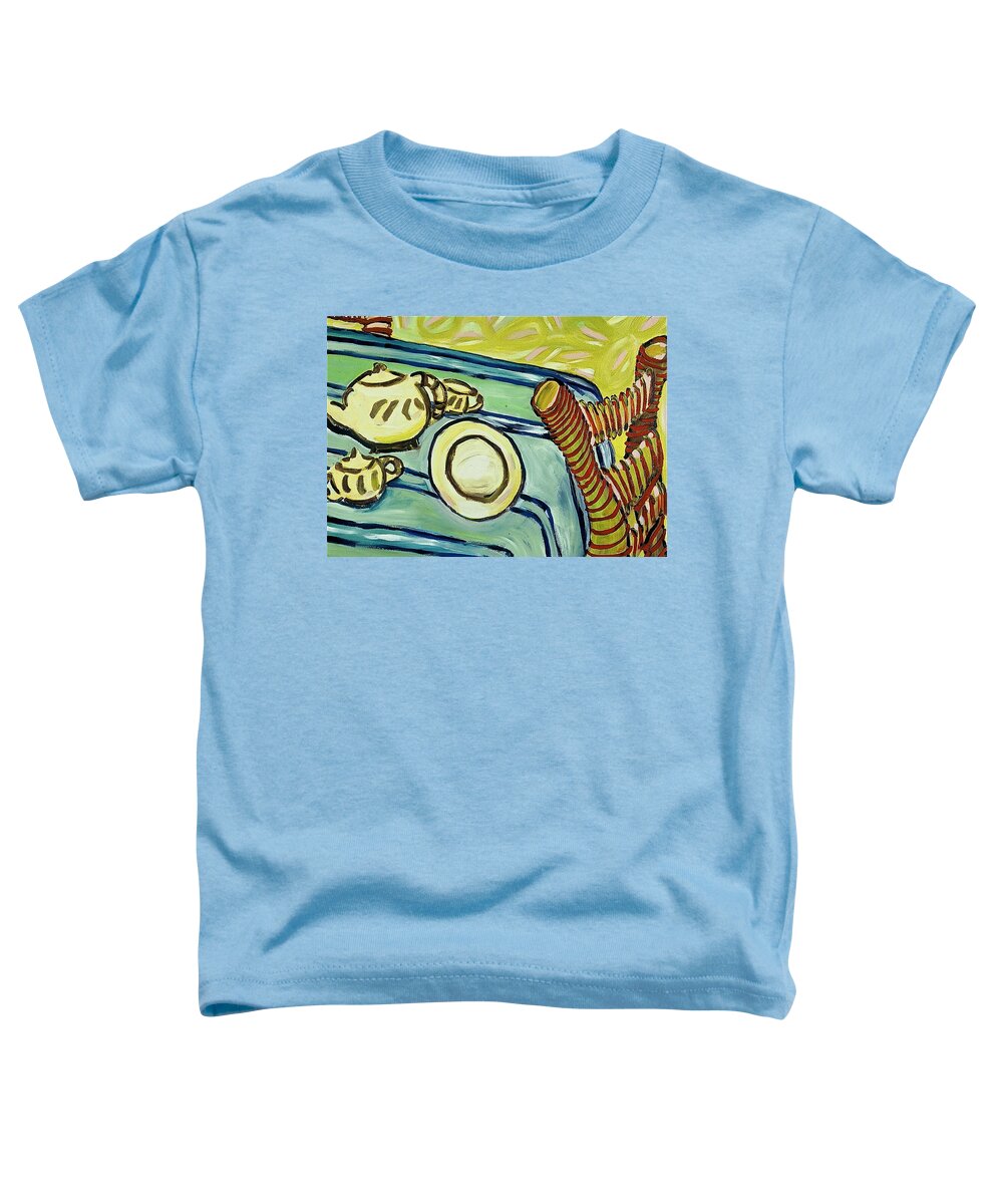 4'O Clock Tea - Toddler T-Shirt | Gretchen Langner Art