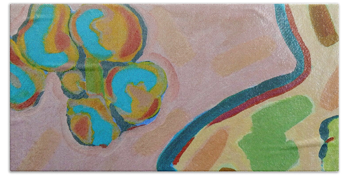 Beach Towel | A Past Color | Gretchen Langner Art