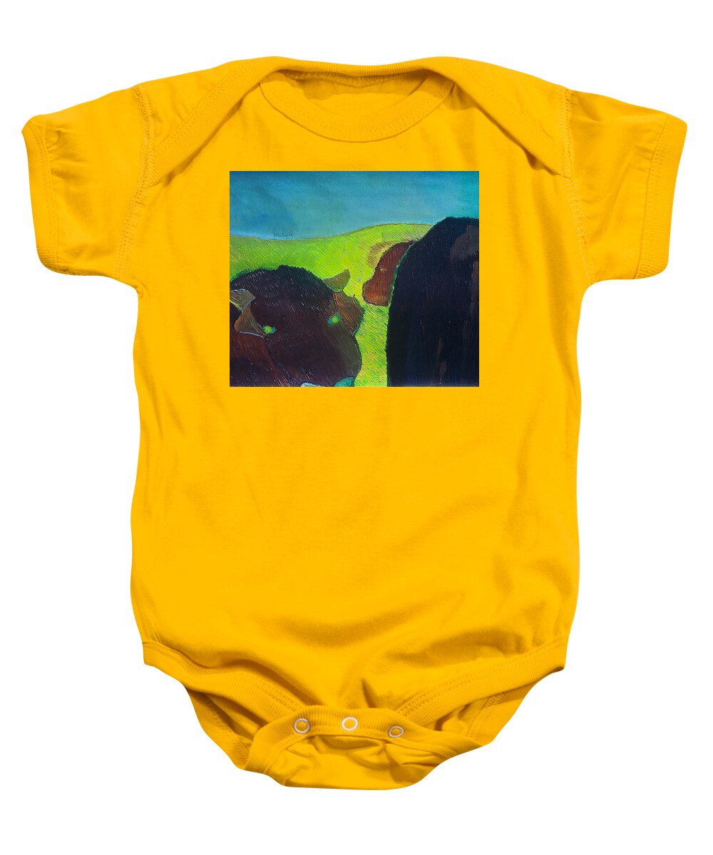 Beasts - Baby Onesie | Gretchen Langner Art