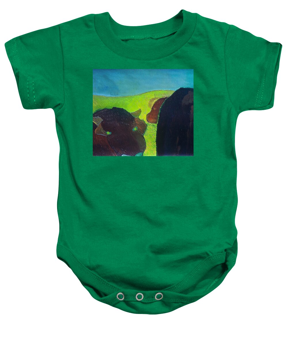 Beasts - Baby Onesie | Gretchen Langner Art