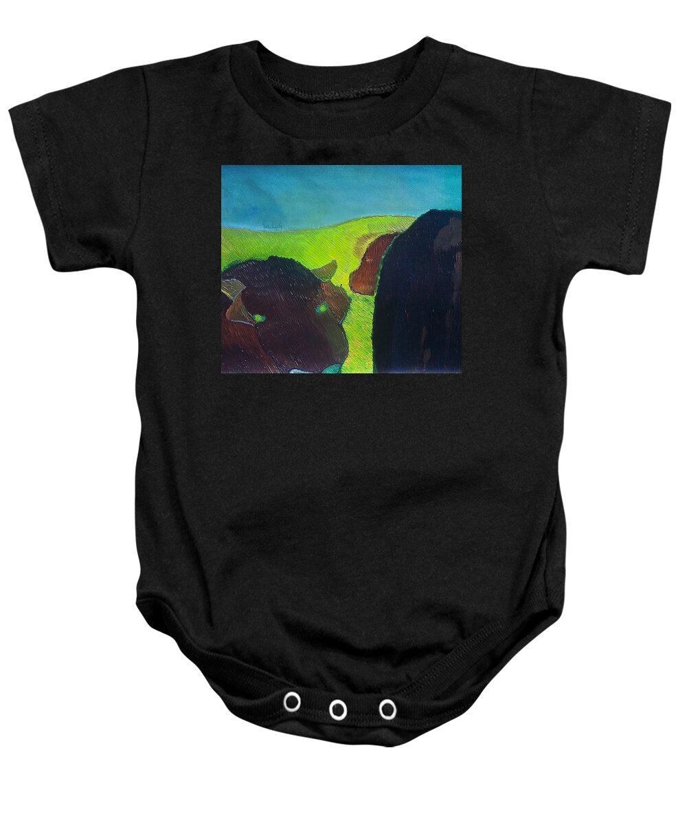 Beasts - Baby Onesie | Gretchen Langner Art