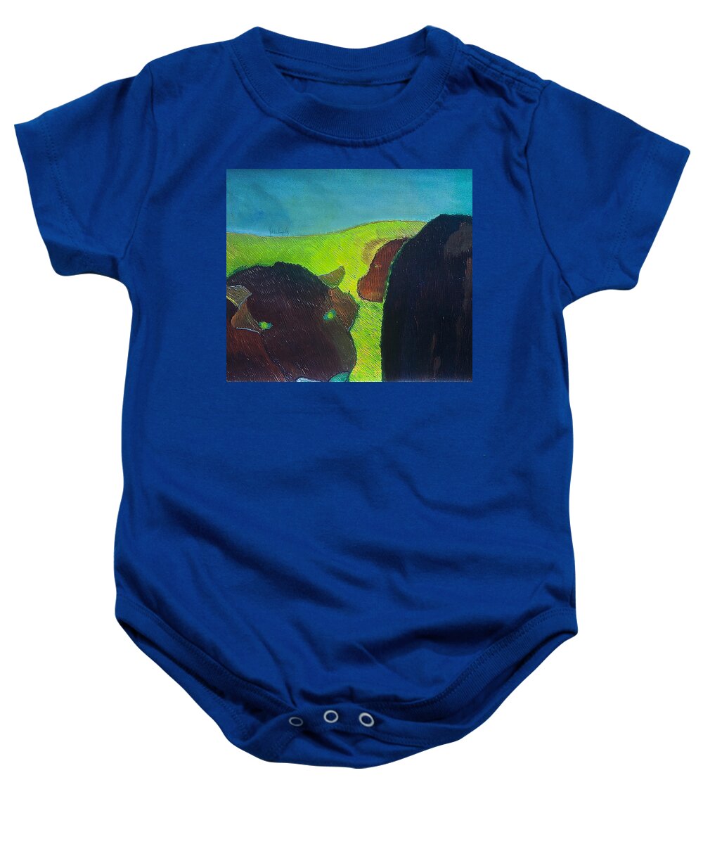 Beasts - Baby Onesie | Gretchen Langner Art