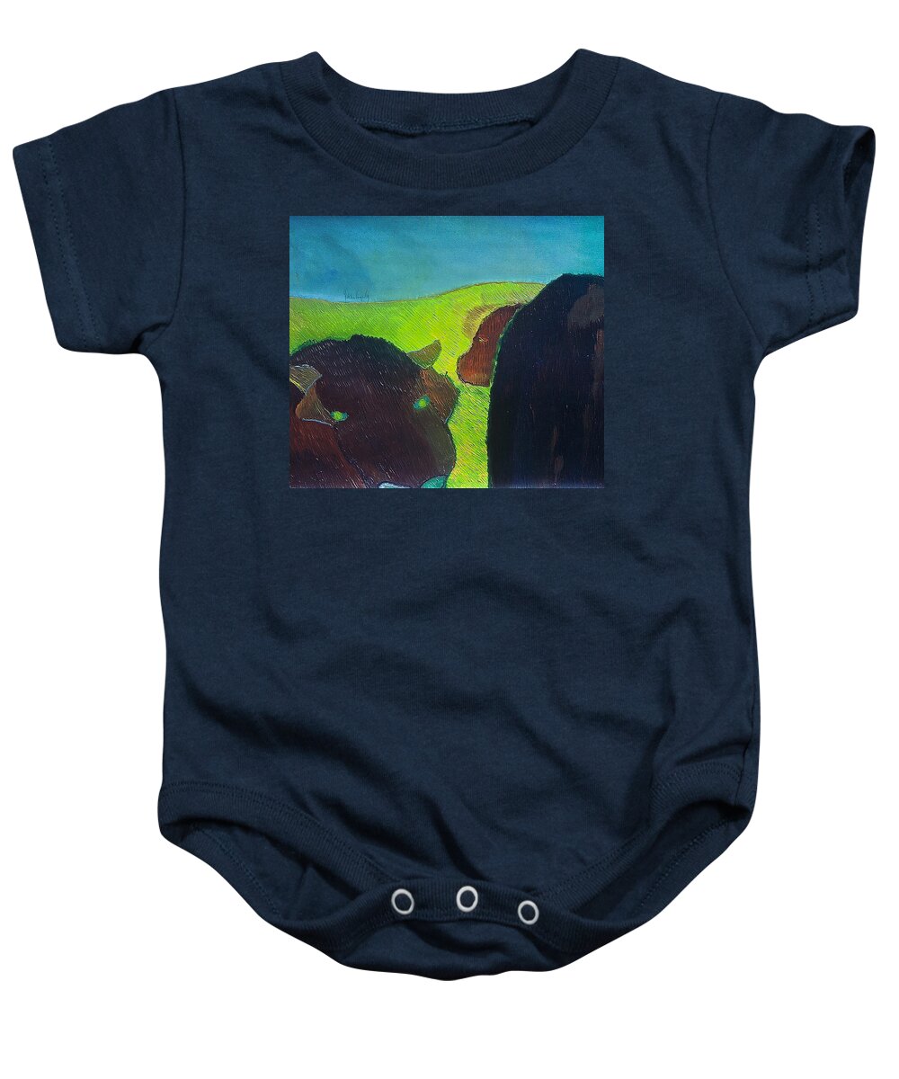 Beasts - Baby Onesie | Gretchen Langner Art