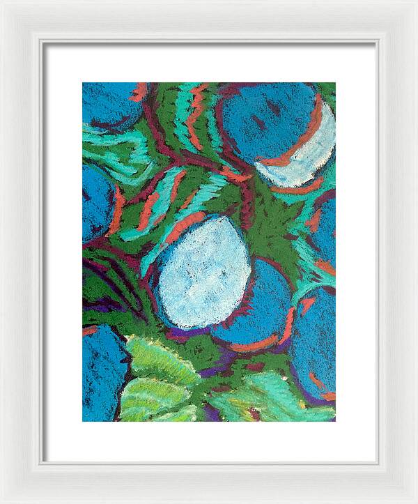 Framed Print | Blue Bunch | Gretchen Langner Art