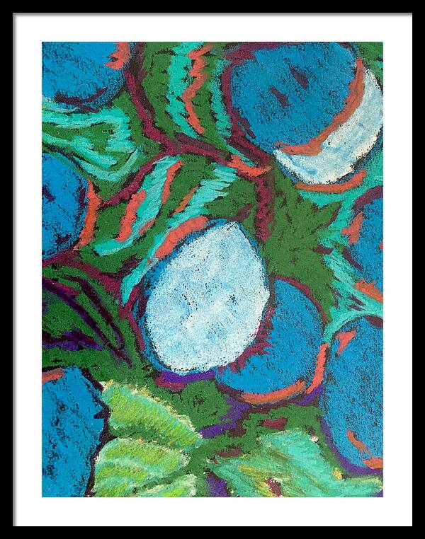 Framed Print | Blue Bunch | Gretchen Langner Art