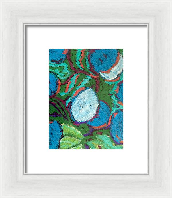 Framed Print | Blue Bunch | Gretchen Langner Art