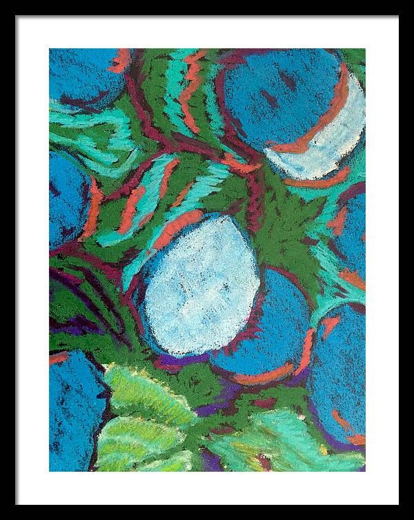 Framed Print | Blue Bunch | Gretchen Langner Art