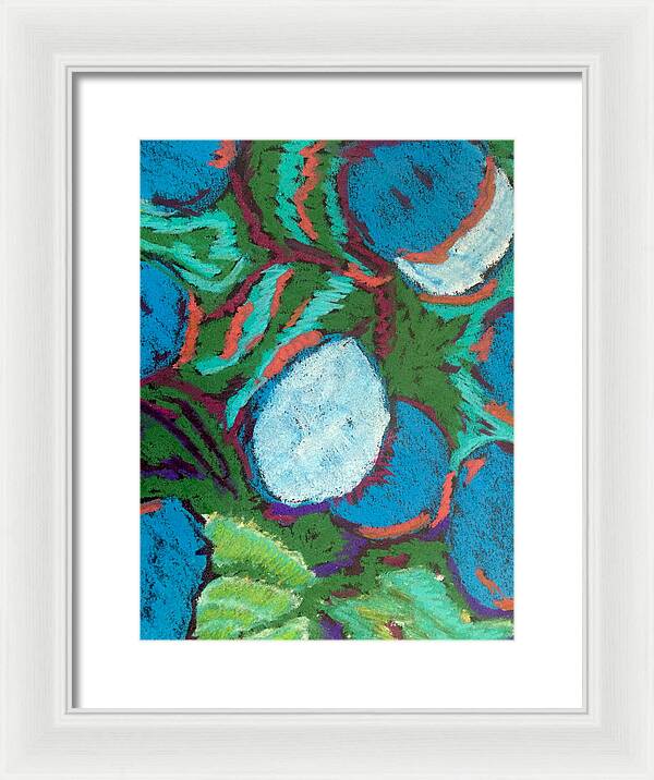 Framed Print | Blue Bunch | Gretchen Langner Art