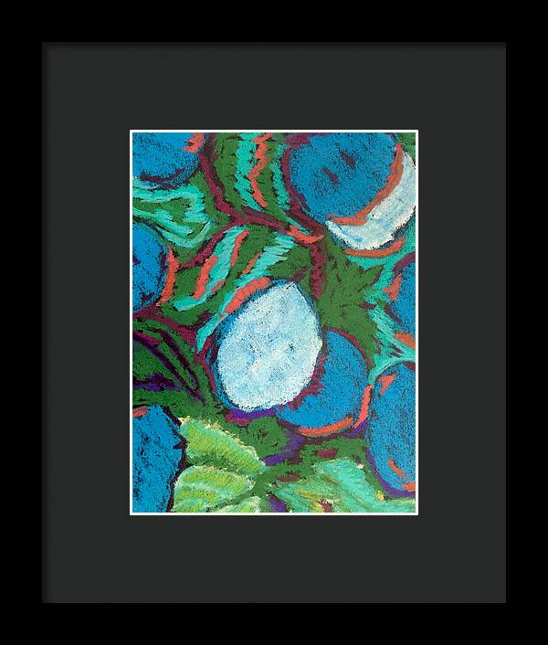 Framed Print | Blue Bunch | Gretchen Langner Art