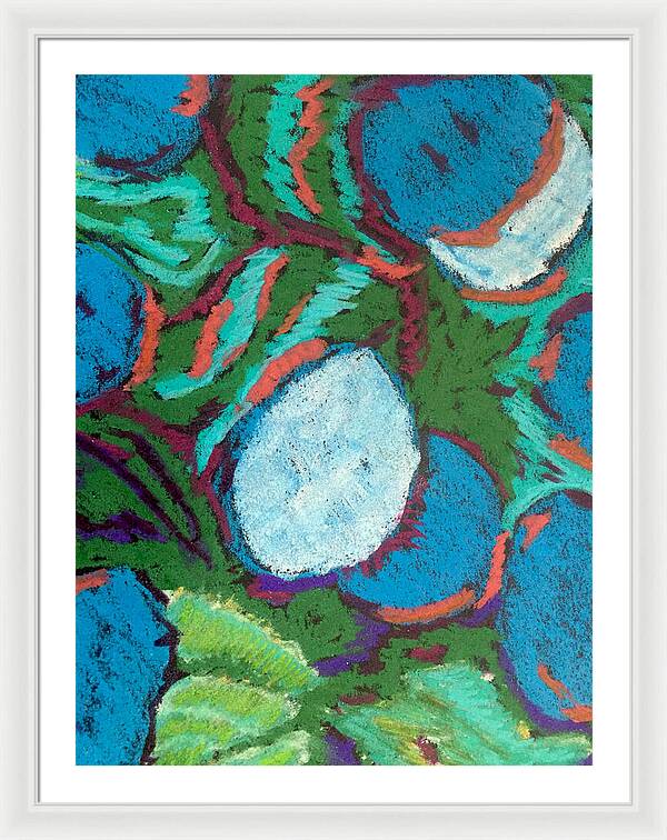 Framed Print | Blue Bunch | Gretchen Langner Art