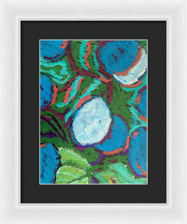 Framed Print | Blue Bunch | Gretchen Langner Art