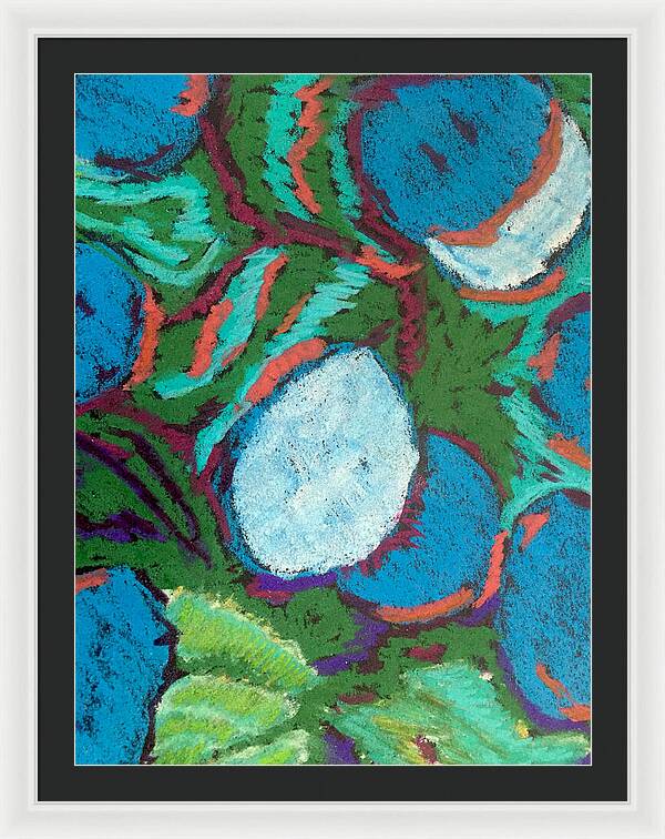 Framed Print | Blue Bunch | Gretchen Langner Art