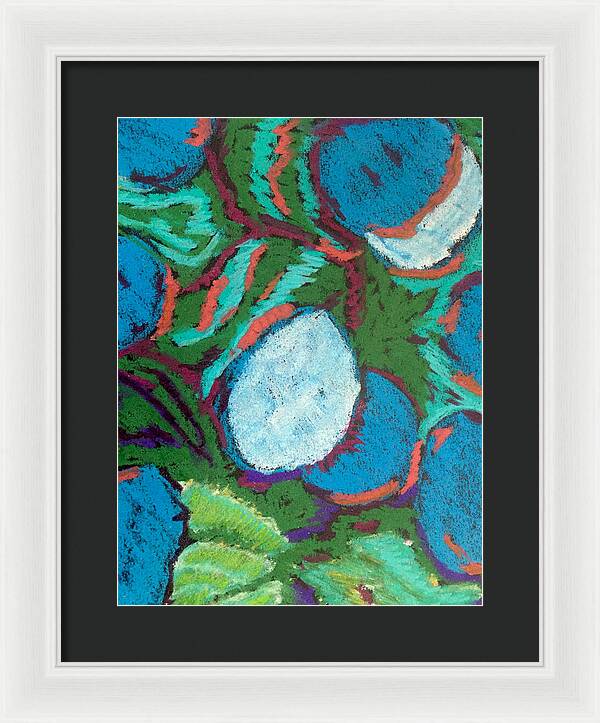 Framed Print | Blue Bunch | Gretchen Langner Art