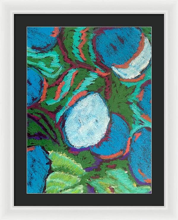 Framed Print | Blue Bunch | Gretchen Langner Art