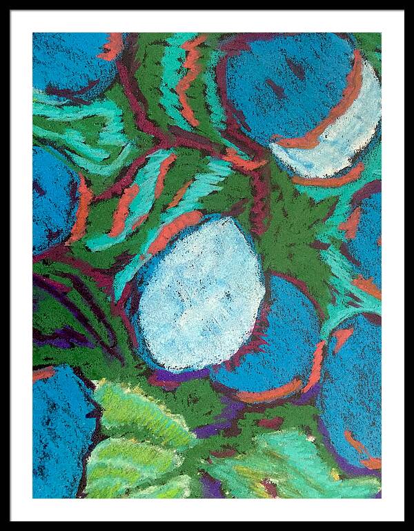 Framed Print | Blue Bunch | Gretchen Langner Art