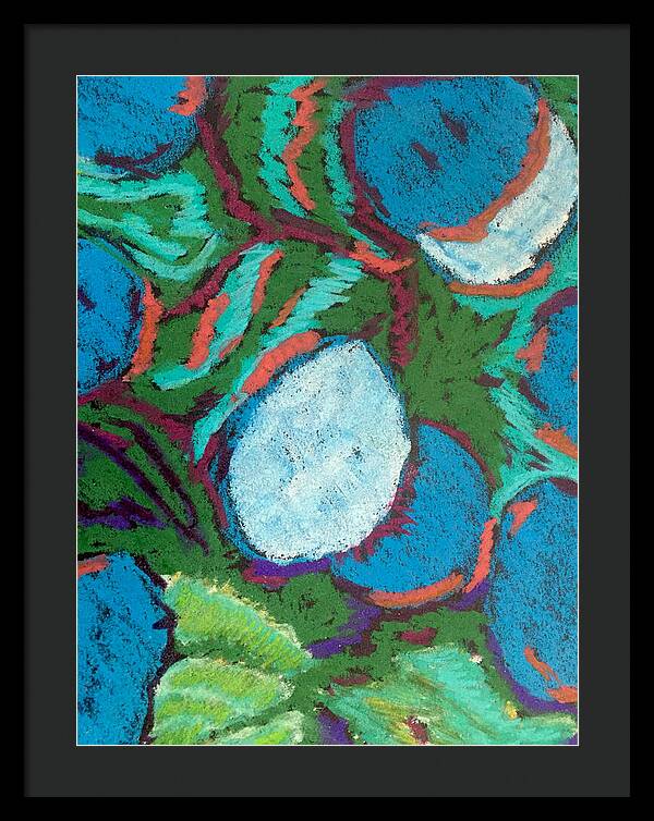 Framed Print | Blue Bunch | Gretchen Langner Art