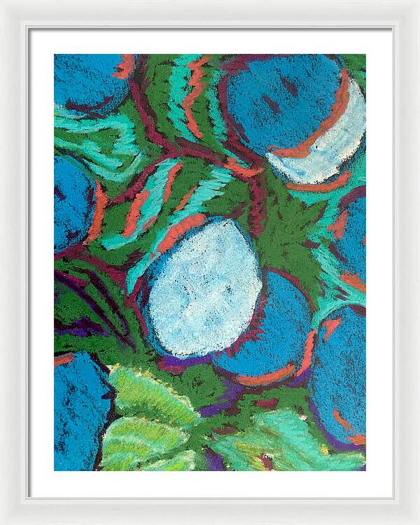 Framed Print | Blue Bunch | Gretchen Langner Art