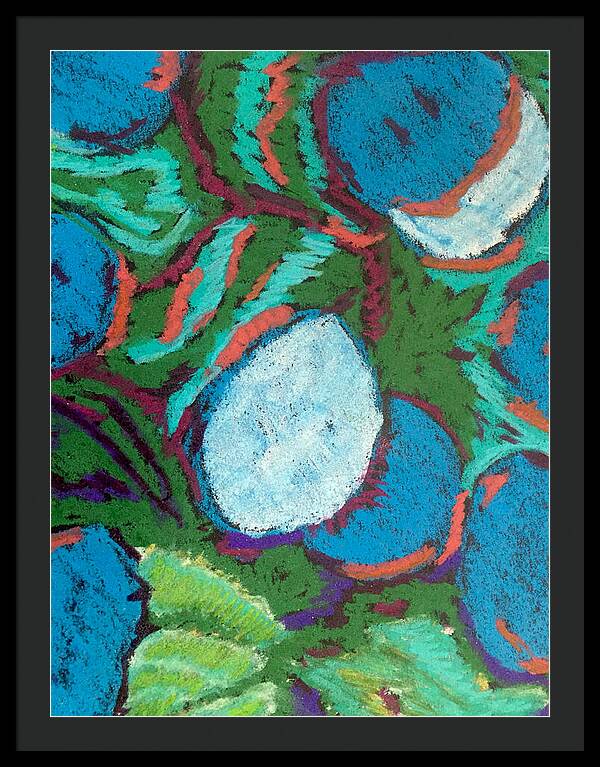 Framed Print | Blue Bunch | Gretchen Langner Art