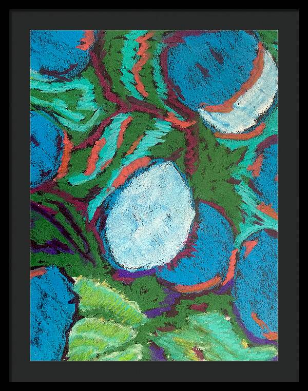 Framed Print | Blue Bunch | Gretchen Langner Art