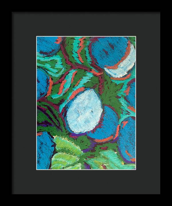 Framed Print | Blue Bunch | Gretchen Langner Art
