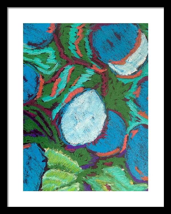 Framed Print | Blue Bunch | Gretchen Langner Art