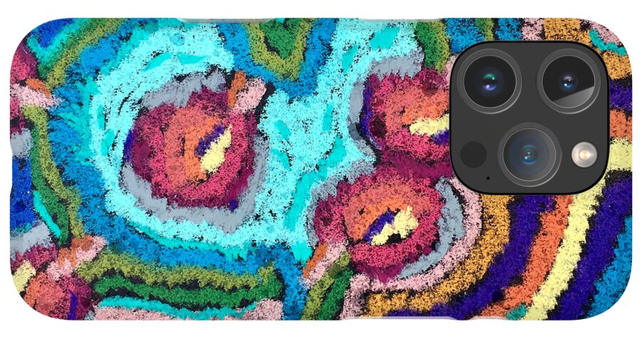 Phone Case | Chenille Posies | Gretchen Langner Art