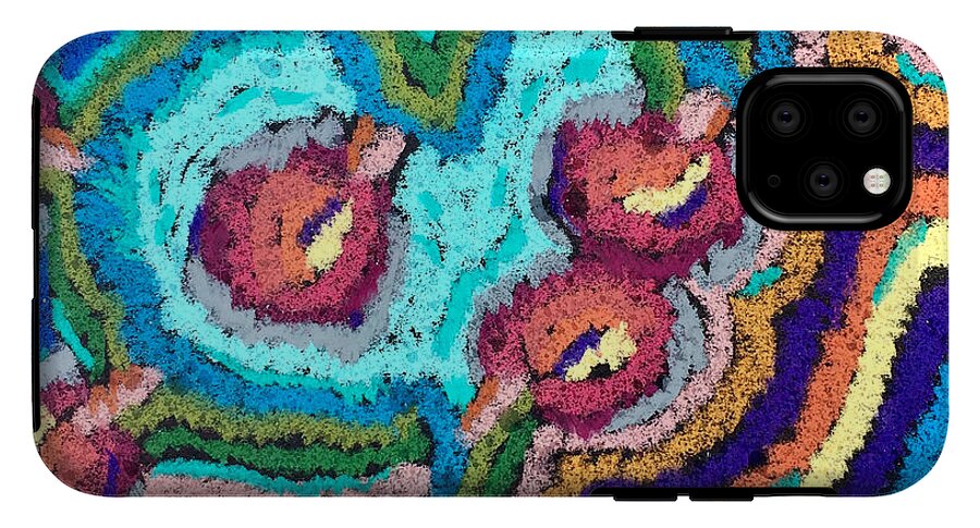 Phone Case | Chenille Posies | Gretchen Langner Art