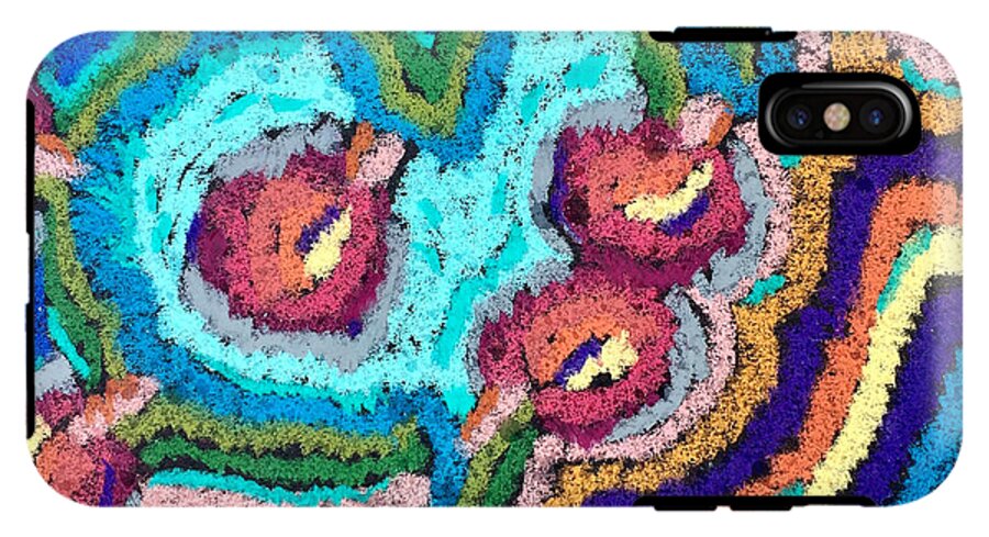 Phone Case | Chenille Posies | Gretchen Langner Art