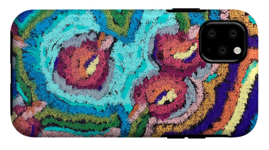 Phone Case | Chenille Posies | Gretchen Langner Art