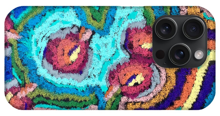 Phone Case | Chenille Posies | Gretchen Langner Art