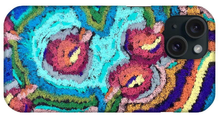 Phone Case | Chenille Posies | Gretchen Langner Art