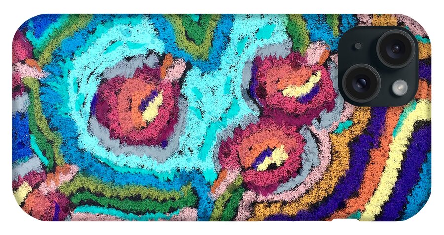 Phone Case | Chenille Posies | Gretchen Langner Art