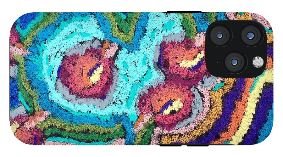 Phone Case | Chenille Posies | Gretchen Langner Art