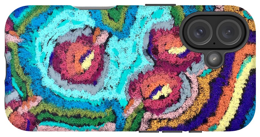 Phone Case | Chenille Posies | Gretchen Langner Art
