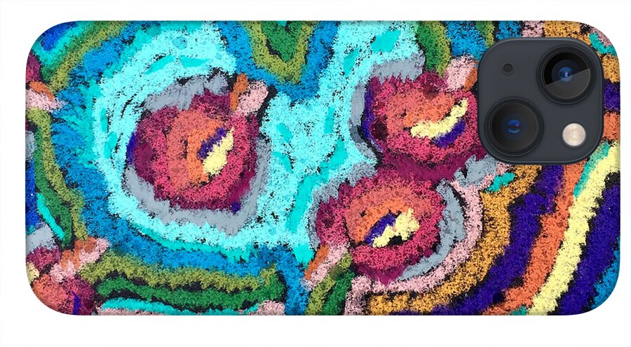 Phone Case | Chenille Posies | Gretchen Langner Art