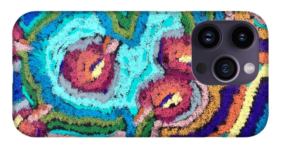Phone Case | Chenille Posies | Gretchen Langner Art