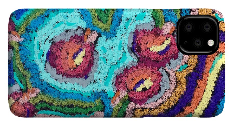 Phone Case | Chenille Posies | Gretchen Langner Art