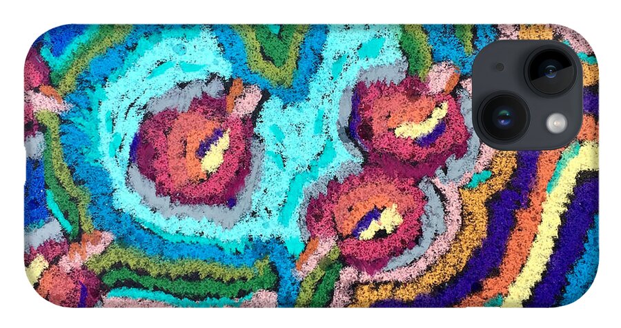 Phone Case | Chenille Posies | Gretchen Langner Art