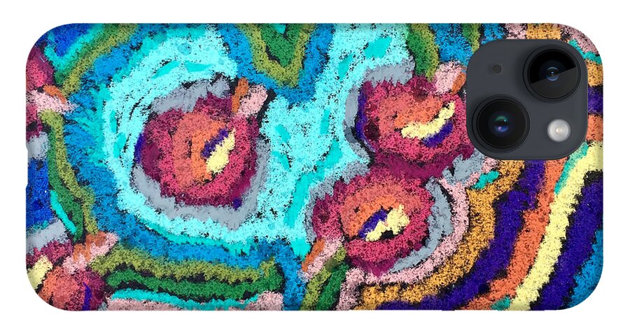 Phone Case | Chenille Posies | Gretchen Langner Art
