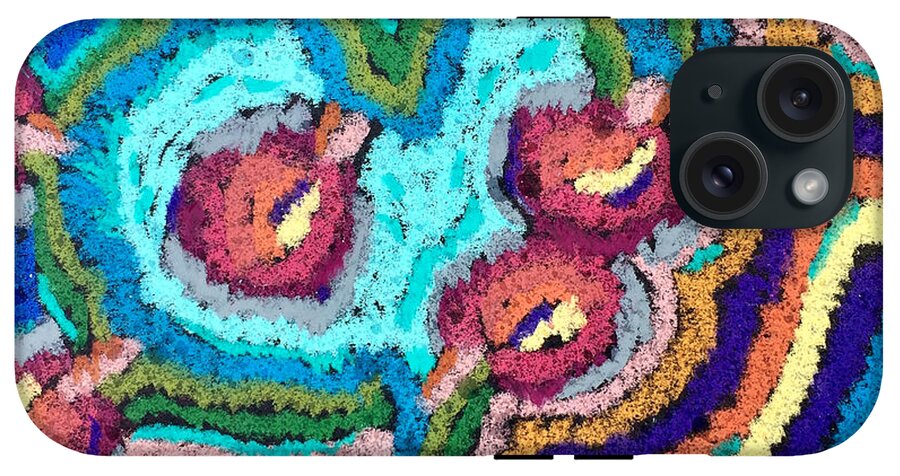 Phone Case | Chenille Posies | Gretchen Langner Art