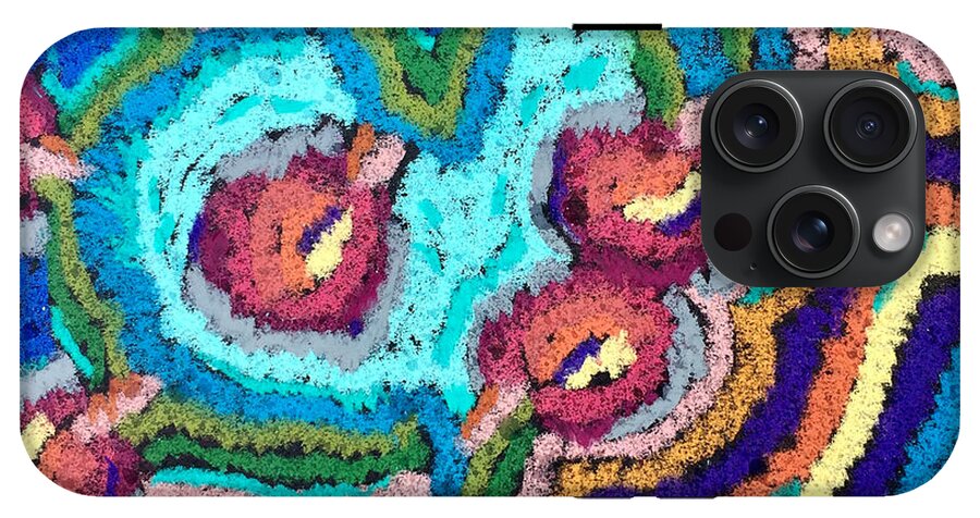 Phone Case | Chenille Posies | Gretchen Langner Art