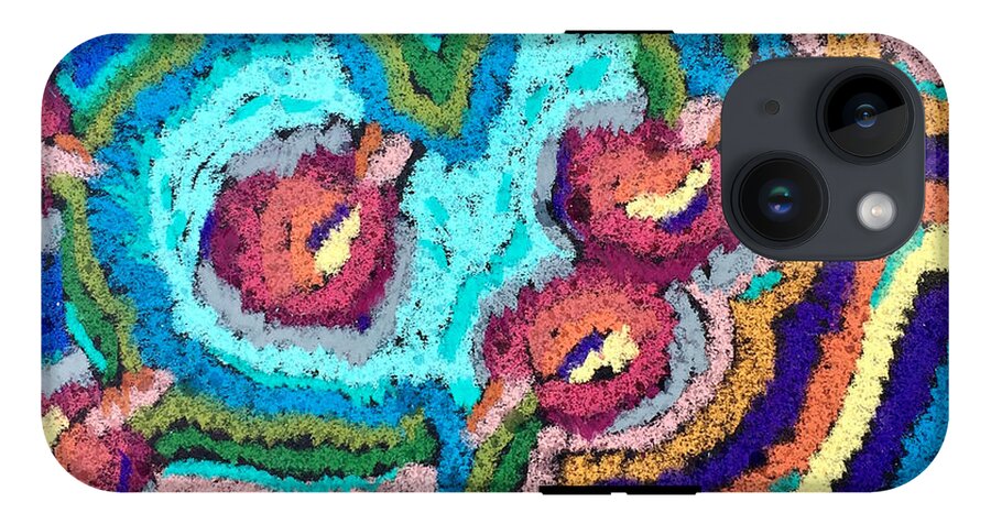 Phone Case | Chenille Posies | Gretchen Langner Art